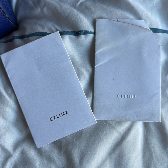 Celine Grained Calfskin Mini Belt Bag Cobalt - Picture 9 of 9